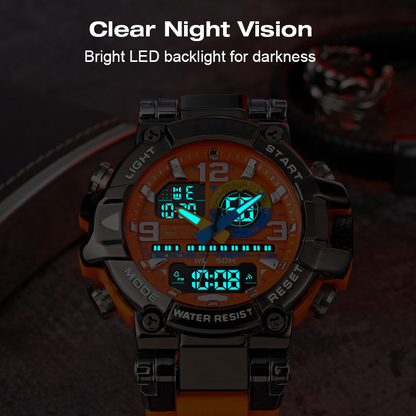 📢📢52% OFF !!!⏰Multifunctional Waterproof LED Digital Watch