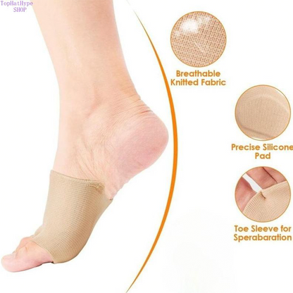 👠 49% OFF NOW! 🦶 SEBS Forefoot Pads with Heel Strap & Toe Separator – Cushioning support, pain relief & secure fit – Perfect for all-day comfort in high heels ✨