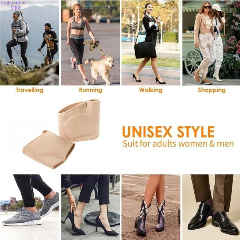 👠 49% OFF NOW! 🦶 SEBS Forefoot Pads with Heel Strap & Toe Separator – Cushioning support, pain relief & secure fit – Perfect for all-day comfort in high heels ✨