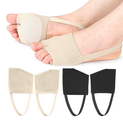 👠 49% OFF NOW! 🦶 SEBS Forefoot Pads with Heel Strap & Toe Separator – Cushioning support, pain relief & secure fit – Perfect for all-day comfort in high heels ✨