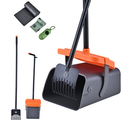 🐕 49% OFF NOW! 🧹 Long-Handle Dog Pooper Scooper Set – Extra-long handle, sturdy scoop & easy-clean – Stress-free pet cleanup for every walk 🚶‍♂️
