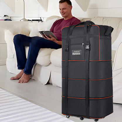 🔥49% Off！🧳Meet all your travel storage needs！Large Capacity Expandable Travel Duffel Bag