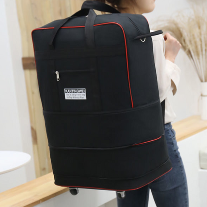 🔥49% Off！🧳Meet all your travel storage needs！Large Capacity Expandable Travel Duffel Bag