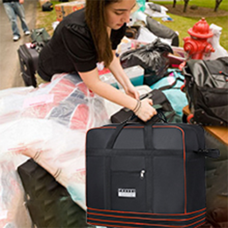 🔥49% Off！🧳Meet all your travel storage needs！Large Capacity Expandable Travel Duffel Bag