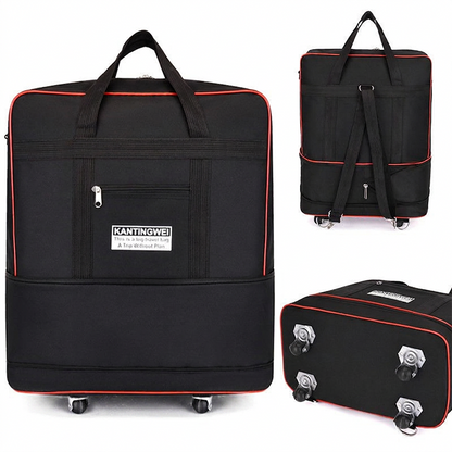 🔥49% Off！🧳Meet all your travel storage needs！Large Capacity Expandable Travel Duffel Bag