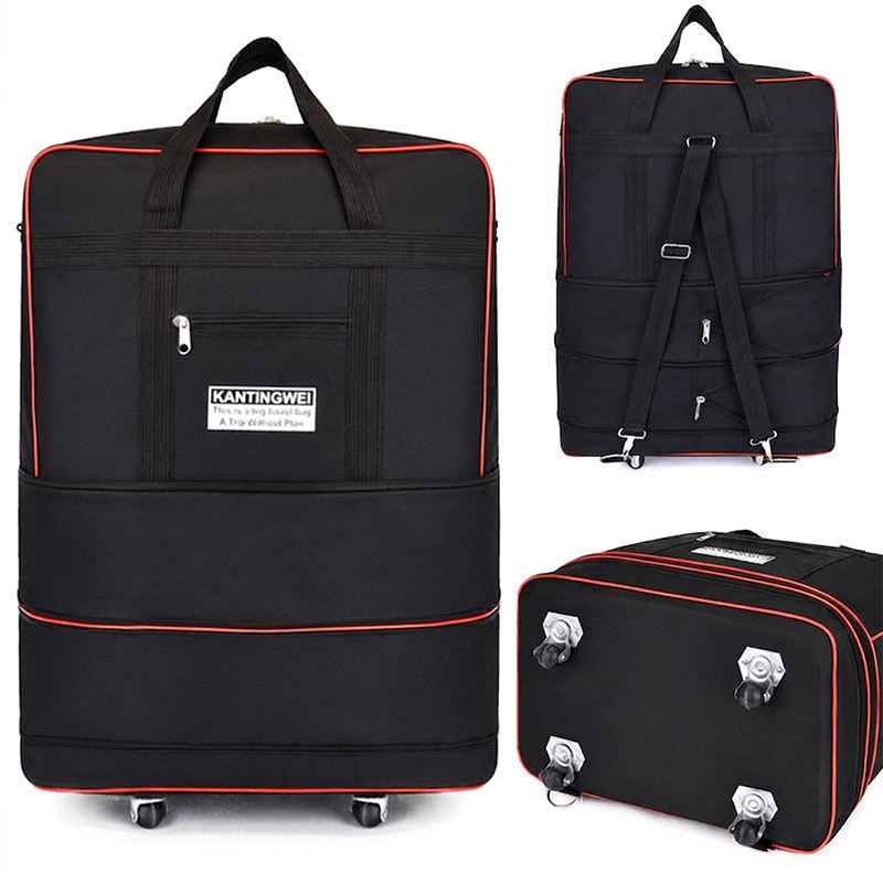 🔥49% Off！🧳Meet all your travel storage needs！Large Capacity Expandable Travel Duffel Bag