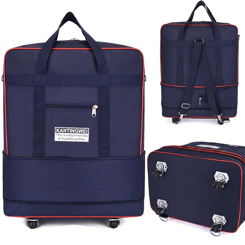 🔥49% Off！🧳Meet all your travel storage needs！Large Capacity Expandable Travel Duffel Bag