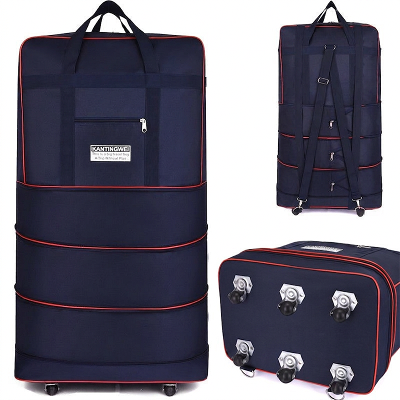 🔥49% Off！🧳Meet all your travel storage needs！Large Capacity Expandable Travel Duffel Bag
