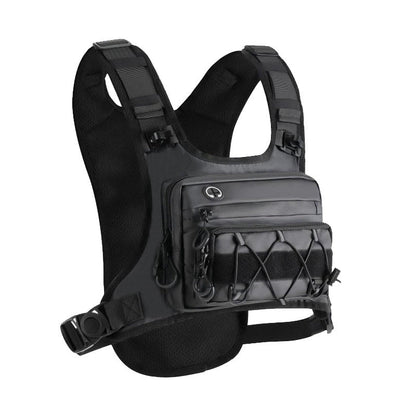 🔥Hot Sale 49% OFF🔥Front & Back Cycling Vest Pack for Men – Hydration Ready, 3L Storage, Breathable Mesh 🏃