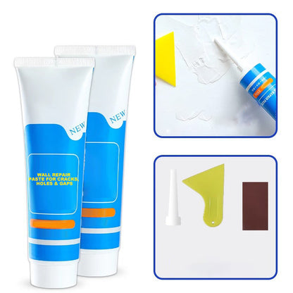 📢📢Buy 2 Get 1 Free ⏰Wall Repair Paste for Cracks, Holes & Gaps