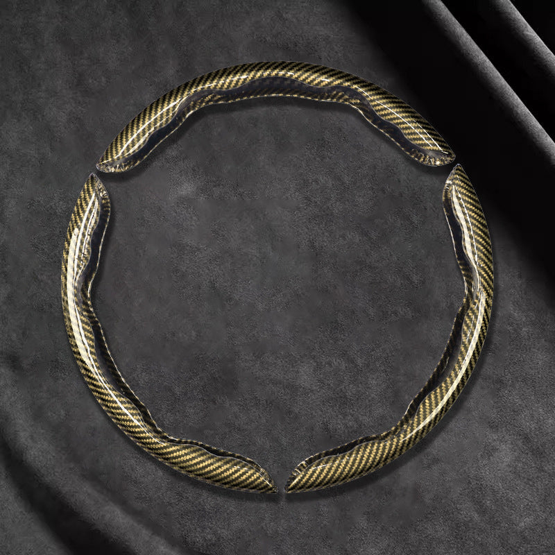 🏆LAST DAY 49% OFF🚗Universal Carbon Fiber Steering Wheel Cover
