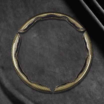 🏆LAST DAY 49% OFF🚗Universal Carbon Fiber Steering Wheel Cover