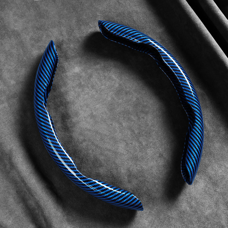 🏆LAST DAY 49% OFF🚗Universal Carbon Fiber Steering Wheel Cover