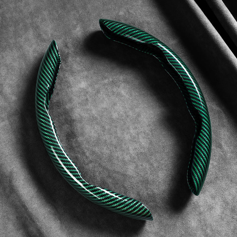 🏆LAST DAY 49% OFF🚗Universal Carbon Fiber Steering Wheel Cover
