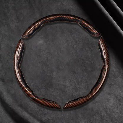 🏆LAST DAY 49% OFF🚗Universal Carbon Fiber Steering Wheel Cover