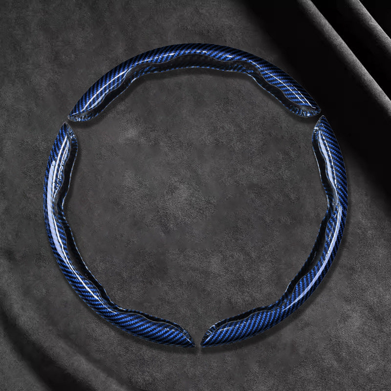 🏆LAST DAY 49% OFF🚗Universal Carbon Fiber Steering Wheel Cover