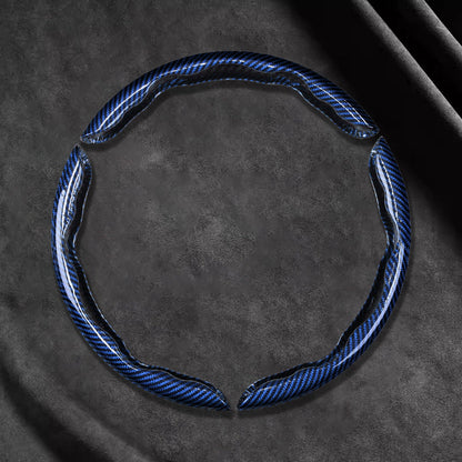 🏆LAST DAY 49% OFF🚗Universal Carbon Fiber Steering Wheel Cover