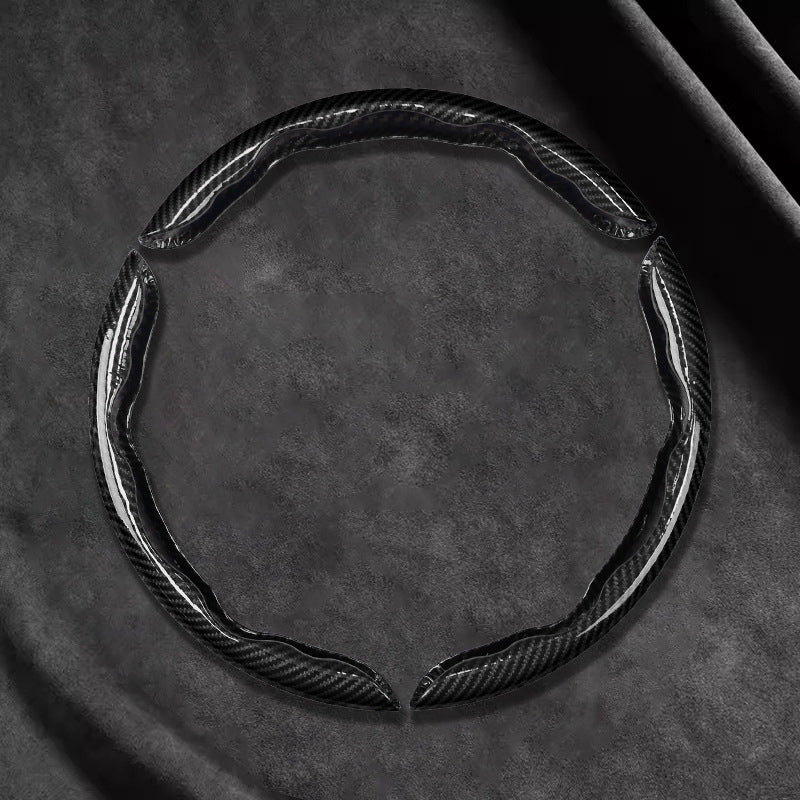 🏆LAST DAY 49% OFF🚗Universal Carbon Fiber Steering Wheel Cover