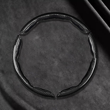 🏆LAST DAY 49% OFF🚗Universal Carbon Fiber Steering Wheel Cover