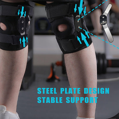 🦵 49% OFF NOW! 🛡️ Knee Support Brace – Adjustable Steel Support, Shock-Absorbing Pads & Breathable Fit 💪