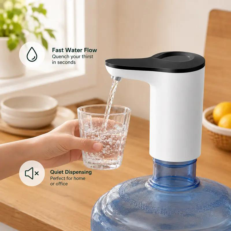 📢📢53% OFF !! ⏰ Electric Water Dispenser Pump – Household Gadget 🚰