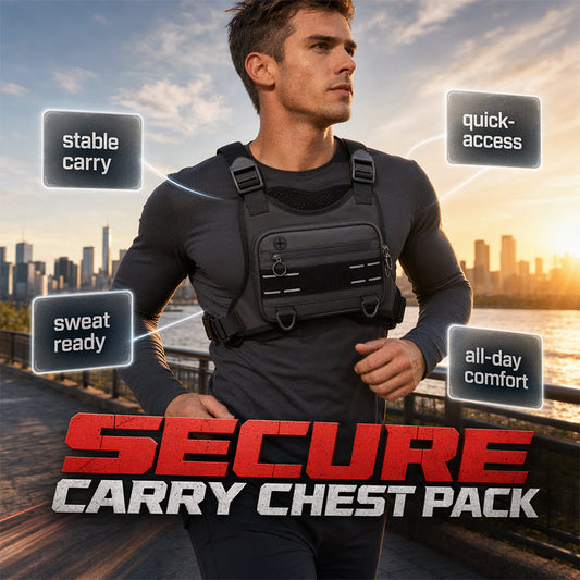 🎒 49% OFF NOW! 🏃 Lightweight Breathable Outdoor Chest Pack – Secure Carry, Ergonomic Fit & Durable Oxford Fabric – Perfect for Running, Hiking & Cycling ✨