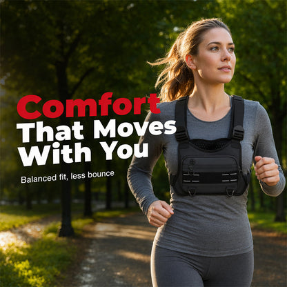 🎒 49% OFF NOW! 🏃 Lightweight Breathable Outdoor Chest Pack – Secure Carry, Ergonomic Fit & Durable Oxford Fabric – Perfect for Running, Hiking & Cycling ✨