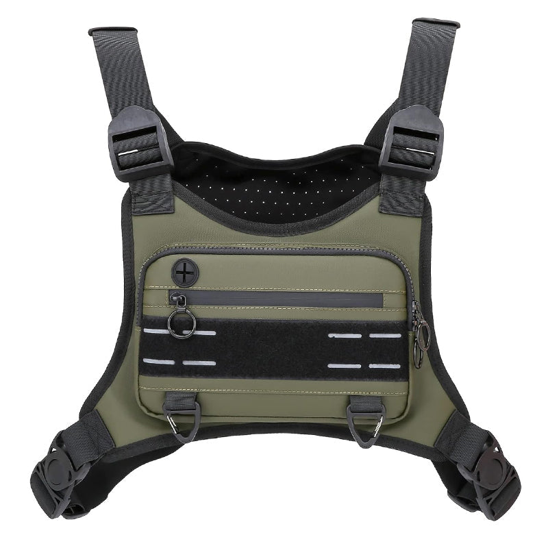 🎒 49% OFF NOW! 🏃 Lightweight Breathable Outdoor Chest Pack – Secure Carry, Ergonomic Fit & Durable Oxford Fabric – Perfect for Running, Hiking & Cycling ✨