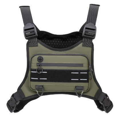 🎒 49% OFF NOW! 🏃 Lightweight Breathable Outdoor Chest Pack – Secure Carry, Ergonomic Fit & Durable Oxford Fabric – Perfect for Running, Hiking & Cycling ✨