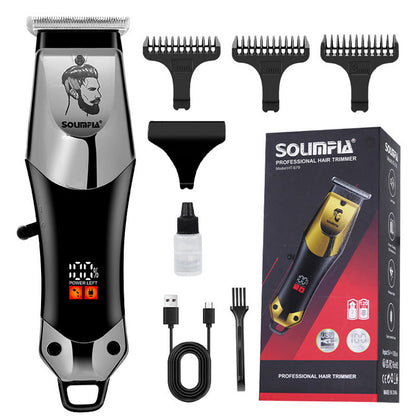 Men's Multi-Function Electric Hair Clippers ✂️ Trim, Shape & Style – Barbershop Results at Home ✨
