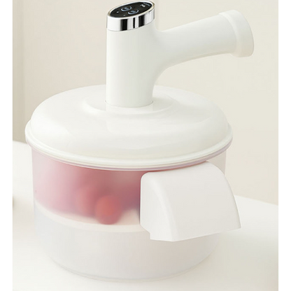 ⏳🔥LIMITED-TIME 49% OFF! ⏰Electric Fruit Peeler & Mixer – 2-in-1, USB Rechargeable, One-Touch, 10s Peel 🍎