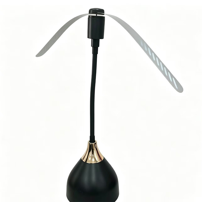 Rose Gold Flexible Fly Repellent Fan
