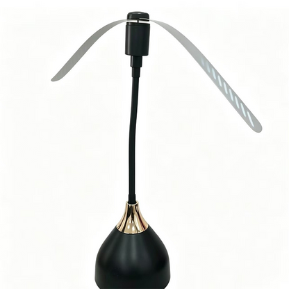 Rose Gold Flexible Fly Repellent Fan