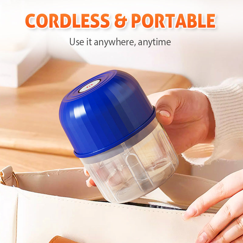 🥗✨ 49% Off – Wireless Efficient Electric Mini Food Chopper