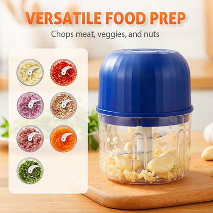 🥗✨ 49% Off – Wireless Efficient Electric Mini Food Chopper
