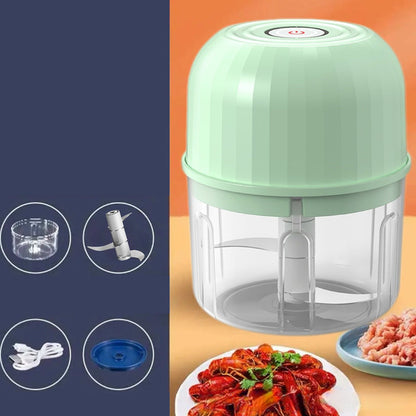 🥗✨ 49% Off – Wireless Efficient Electric Mini Food Chopper
