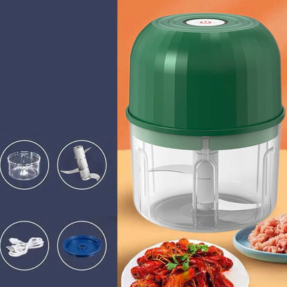 🥗✨ 49% Off – Wireless Efficient Electric Mini Food Chopper
