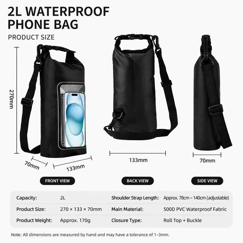 🏆LAST DAY 49% OFF💧Waterproof Touchscreen Dry Bag