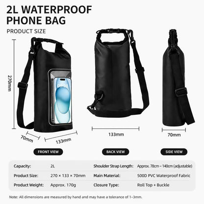 🏆LAST DAY 49% OFF💧Waterproof Touchscreen Dry Bag