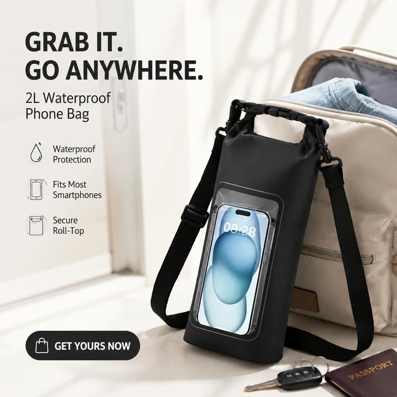 🏆LAST DAY 49% OFF💧Waterproof Touchscreen Dry Bag