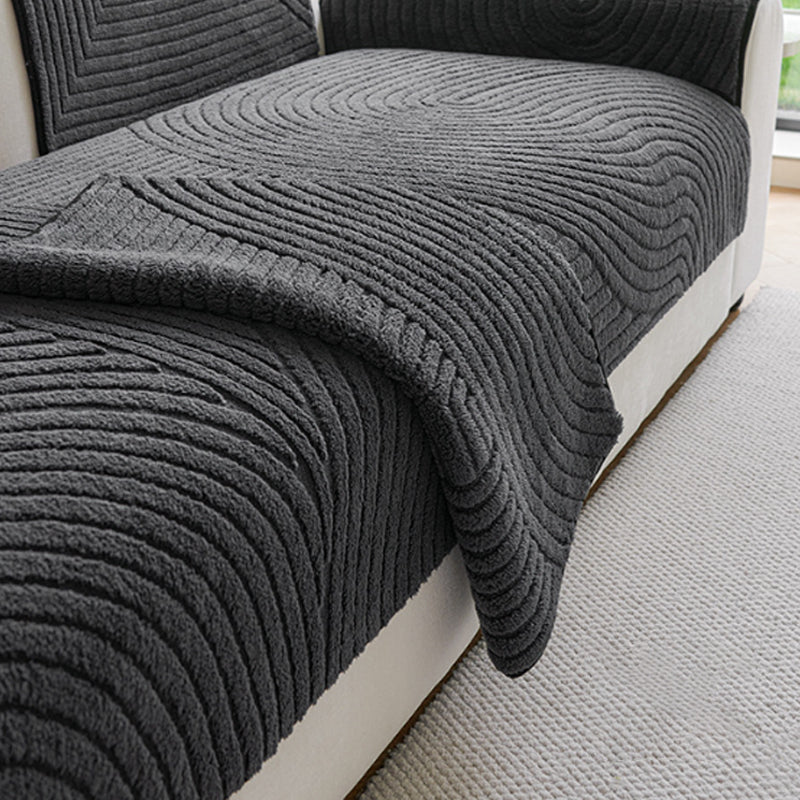 🛋️Cotton Velvet Winter Sofa Cushion Non-Slip Plush Couch Cover