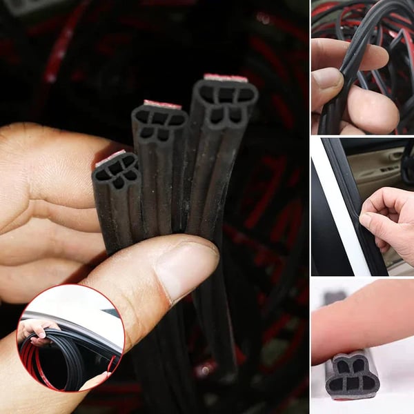 🎉 2026 Sale — Over 31500 Sold! 🚗EPDM Car Soundproof Sealing Strip｜Self-Adhesive Automotive Door Window Weather Seal ✨
