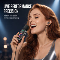 ⏳Time-Limited Special⏰Bluetooth Karaoke Headset with Secure Collar Spring Clip