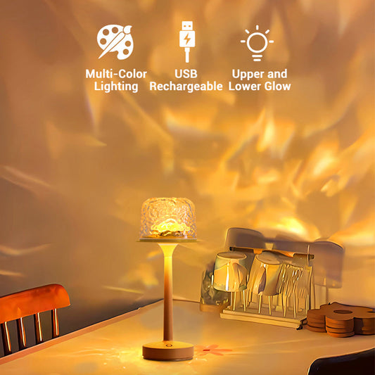 🏆LAST DAY 49% OFF💡16-Color Water Ripple Night Light with Remote