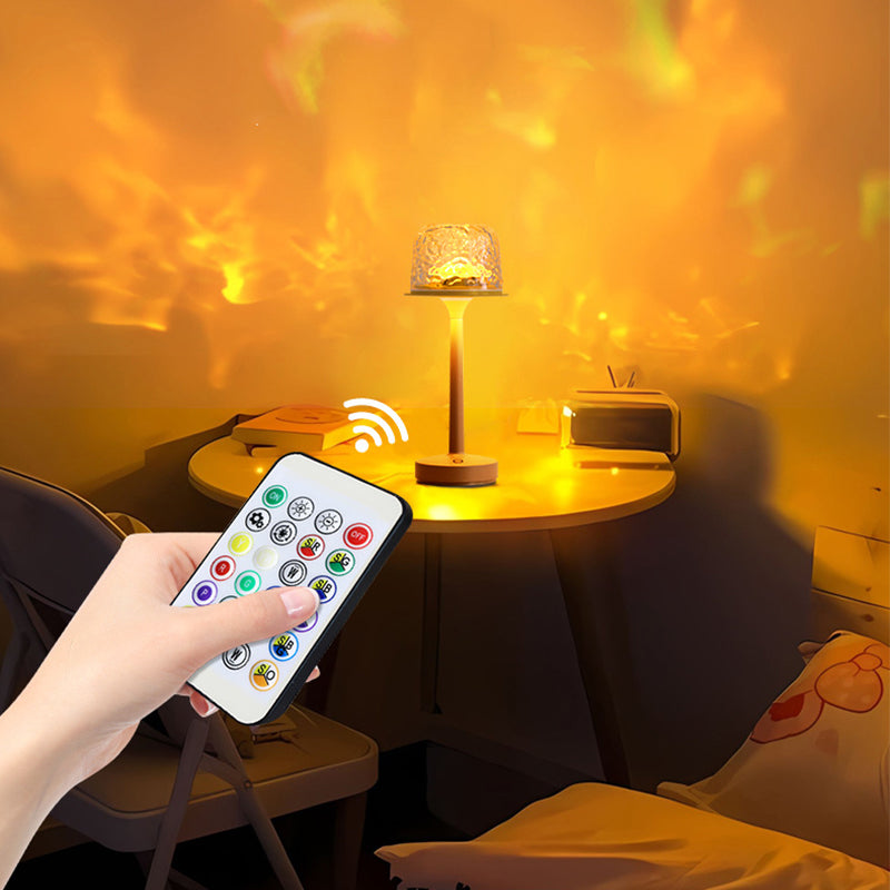🏆LAST DAY 49% OFF💡16-Color Water Ripple Night Light with Remote