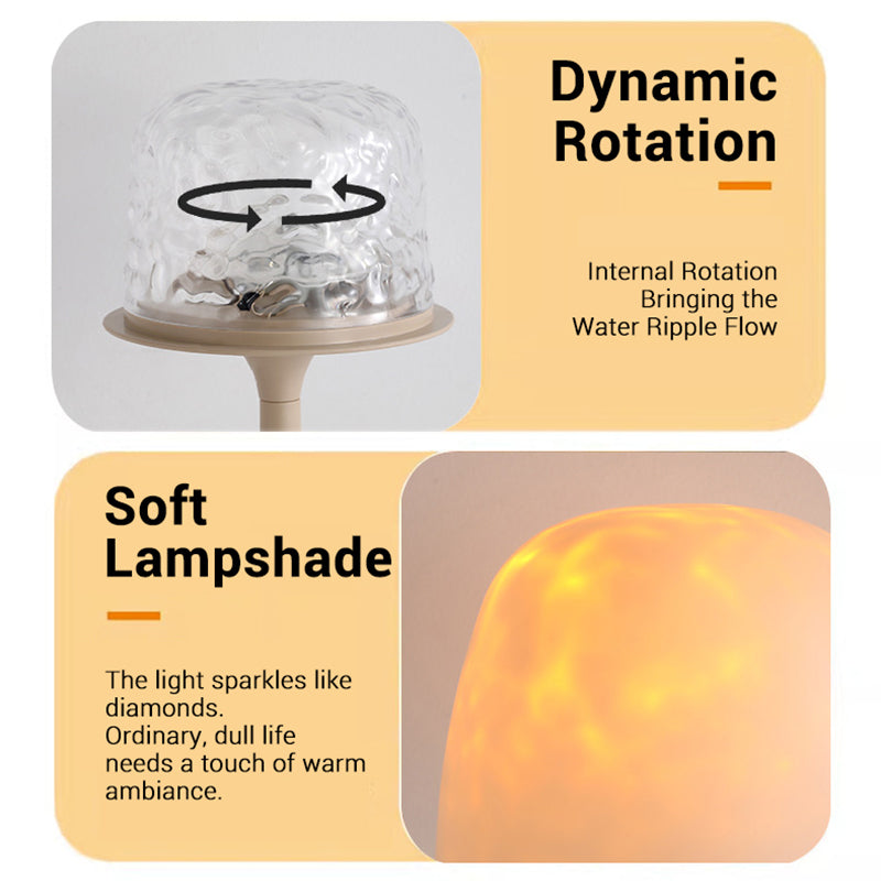 🏆LAST DAY 49% OFF💡16-Color Water Ripple Night Light with Remote