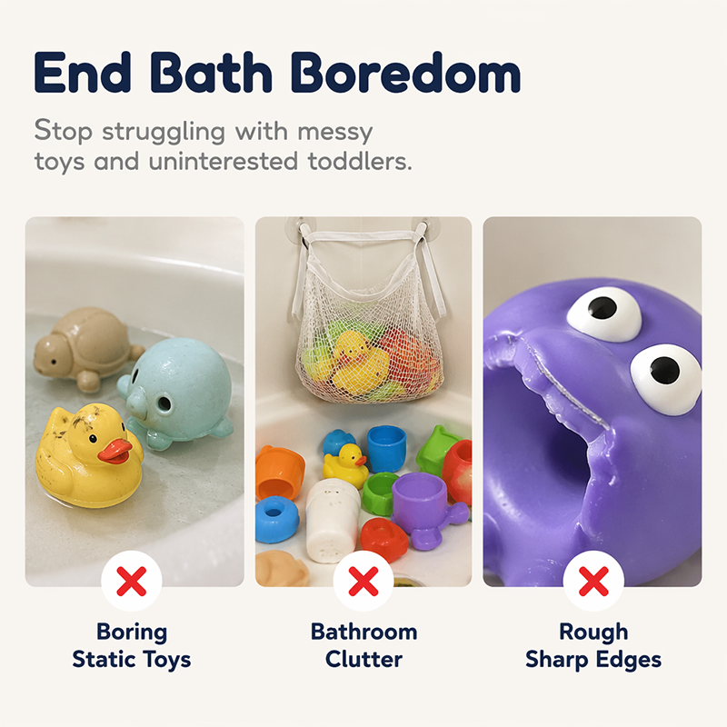 ⏳🔥LIMITED-TIME 49% OFF! ⏰Interactive Bath Toys for Toddlers 🛁 Splash, Play & Learn – Turning Bathtime into the Best Time of the Day ✨