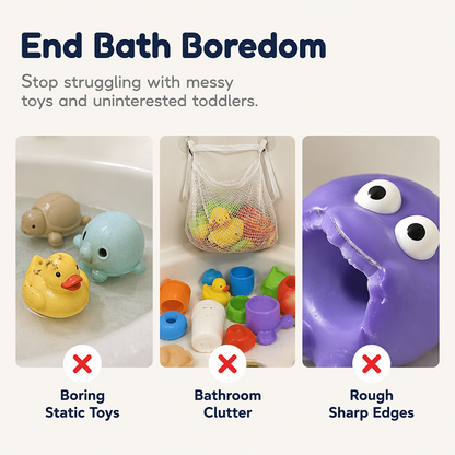 ⏳🔥LIMITED-TIME 49% OFF! ⏰Interactive Bath Toys for Toddlers 🛁 Splash, Play & Learn – Turning Bathtime into the Best Time of the Day ✨