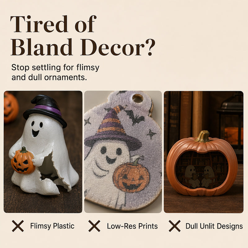 🎉 LIMITED TIME 49% OFF! 🎃 Halloween Wooden Pumpkin Tabletop Decor – Double-Layer Wood Construction with Festive Charm 🍂