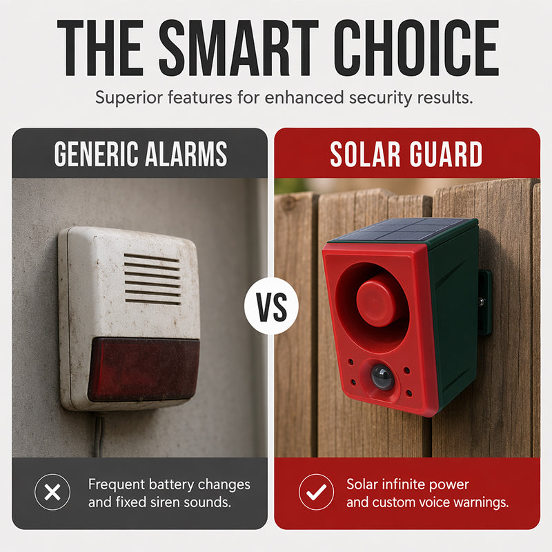 ☀️ 2026 Sale — Over 56,300 Sold! 🚨 Solar Alarm Light Guard